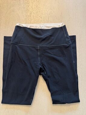 Splits59 Black Leggings with Contrasting Inner Lining